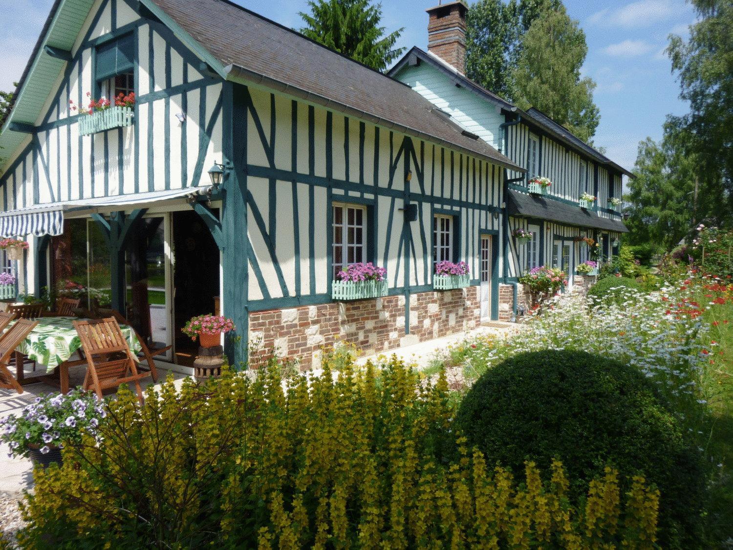 Bed and Breakfast Chambre D'Hotes Au Fil De L'Eau Jumièges Exterior foto